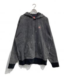 DIESEL（ディーゼル）の古着「ウォッシュド加工 プルオーバー パーカー」｜グレー