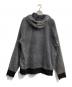 DIESEL (ディーゼル) ウォッシュド加工 プルオーバー パーカー グレー サイズ:XL：13000円