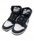 NIKEナイキ）の古着「Air Jordan 1 Retro High OG 」｜ネイビー