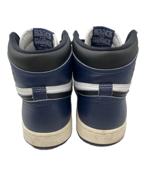 NIKE（ナイキ）NIKE (ナイキ) Air Jordan 1 Retro High OG  ネイビー サイズ:27.5の古着・服飾アイテム