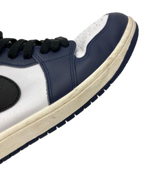 NIKE（ナイキ）NIKE (ナイキ) Air Jordan 1 Retro High OG  ネイビー サイズ:27.5の古着・服飾アイテム
