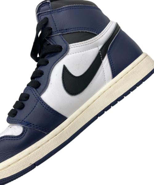NIKE（ナイキ）NIKE (ナイキ) Air Jordan 1 Retro High OG  ネイビー サイズ:27.5の古着・服飾アイテム