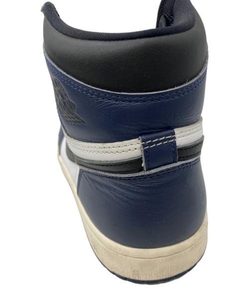 NIKE（ナイキ）NIKE (ナイキ) Air Jordan 1 Retro High OG  ネイビー サイズ:27.5の古着・服飾アイテム