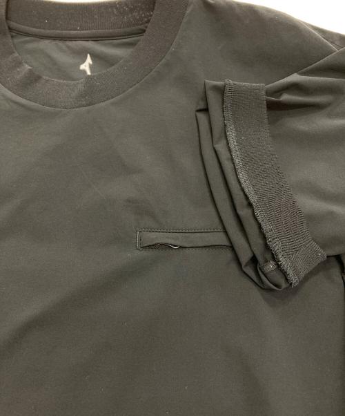 MARGARET HOWELL（マーガレットハウエル）MARGARET HOWELL (マーガレットハウエル) MIZUNO (ミズノ) ウォーターリパレントTシャツ ブラック サイズ:1の古着・服飾アイテム