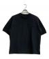 MARGARET HOWELL（マーガレットハウエル）の古着「ウォーターリパレントTシャツ」｜ブラック