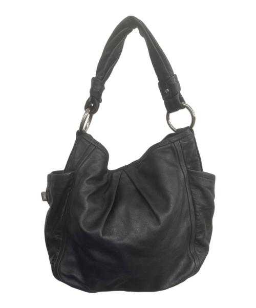 COACH（コーチ）COACH (コーチ) ワンハンドルレザーバッグ ブラックの古着・服飾アイテム