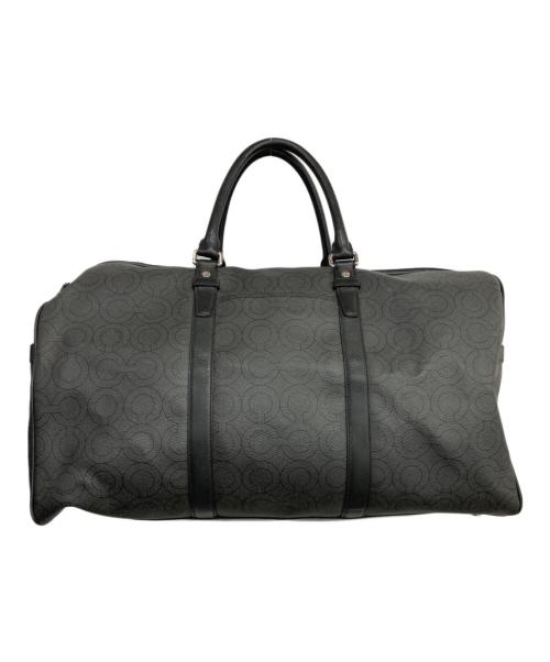 COACH（コーチ）COACH (コーチ) 総柄ボストンバッグ ブラックの古着・服飾アイテム