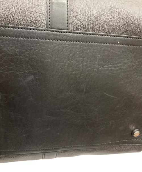 COACH（コーチ）COACH (コーチ) 総柄ボストンバッグ ブラックの古着・服飾アイテム