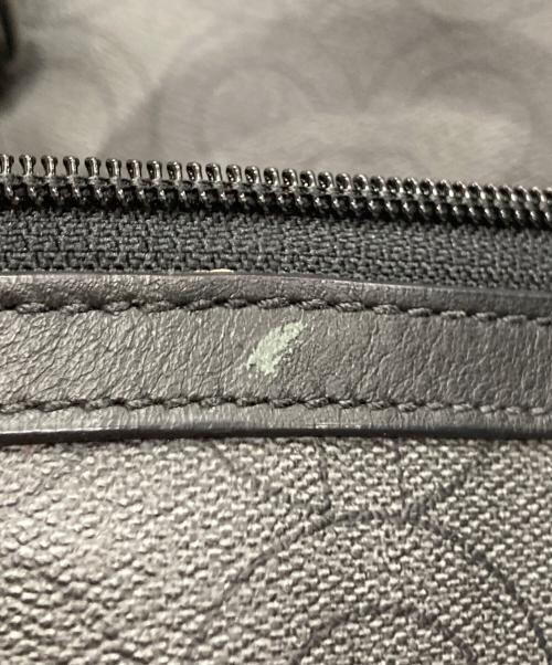 COACH（コーチ）COACH (コーチ) 総柄ボストンバッグ ブラックの古着・服飾アイテム