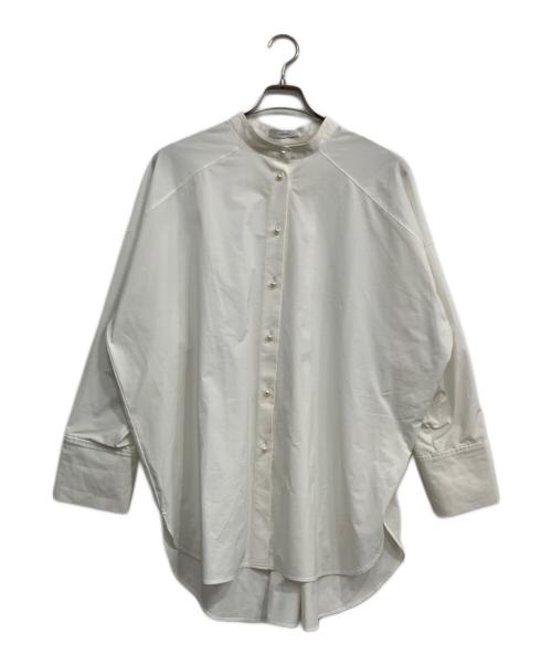 VIRINA（ヴィリーナ）VIRINA (ヴィリーナ) スージーパールボタンシャツ ホワイト サイズ:Mの古着・服飾アイテム