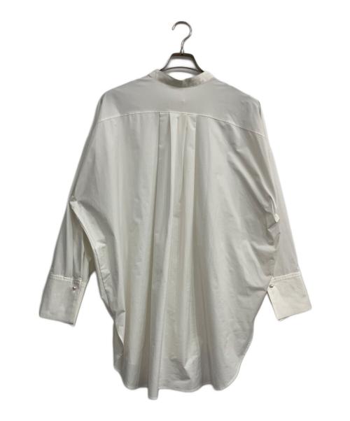 VIRINA（ヴィリーナ）VIRINA (ヴィリーナ) スージーパールボタンシャツ ホワイト サイズ:Mの古着・服飾アイテム
