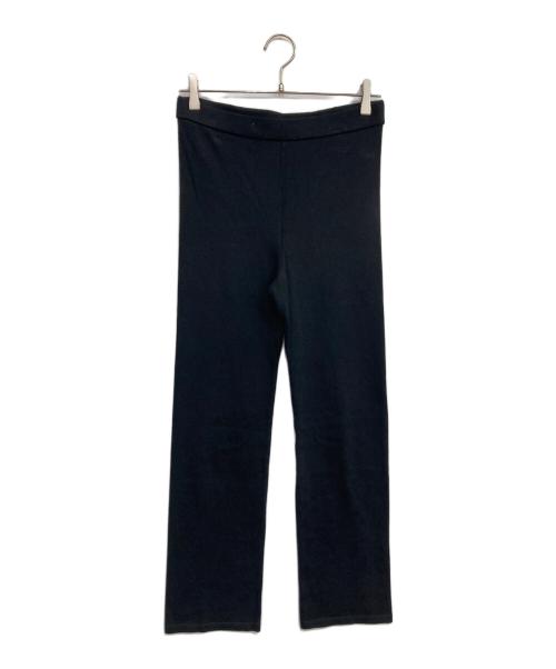 BIYOMA（ビヨーマ）BIYOMA (ビヨーマ) ニットパンツ ブラック サイズ:Lの古着・服飾アイテム