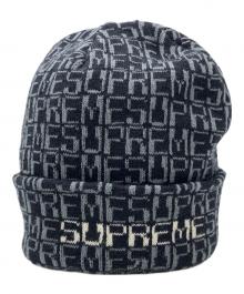 SUPREME（シュプリーム）の古着「digital beanie」｜ブラック