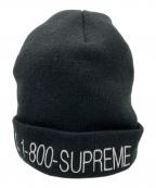 SUPREMEシュプリーム）の古着「1-800 beanie」｜ブラック