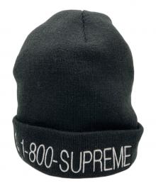 SUPREME（シュプリーム）の古着「1-800 beanie」｜ブラック