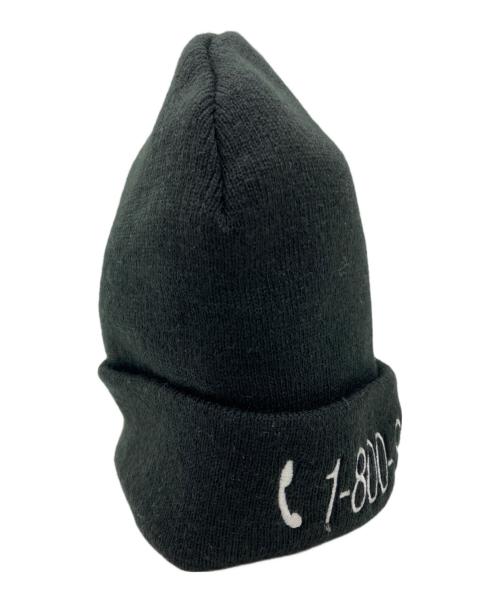 SUPREME（シュプリーム）Supreme (シュプリーム) 1-800 beanie ブラックの古着・服飾アイテム