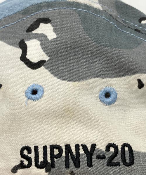 SUPREME（シュプリーム）Supreme (シュプリーム) military camp cap ブルーの古着・服飾アイテム