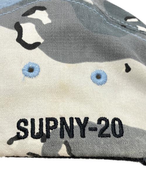 SUPREME（シュプリーム）Supreme (シュプリーム) military camp cap ブルーの古着・服飾アイテム