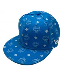 MCM×New Era×TISA PHENOMENON（エムシーエム×ニューエラ×ティサフェノメノン）の古着「キャップ」｜ブルー