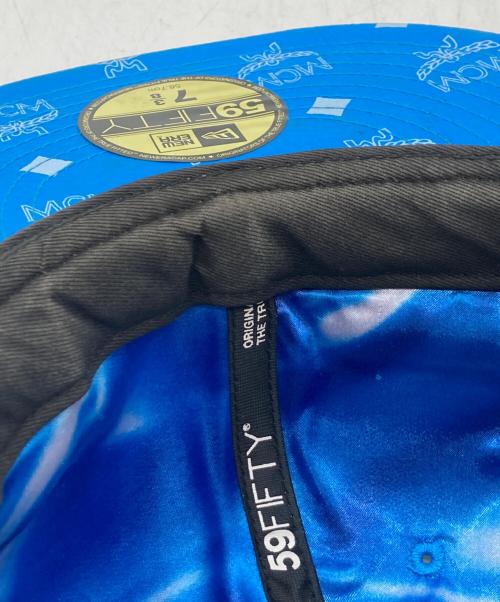 MCM（エムシーエム）MCM (エムシーエム) New Era (ニューエラ) Tisa PHENOMENON (ティサフェノメノン) キャップ ブルーの古着・服飾アイテム