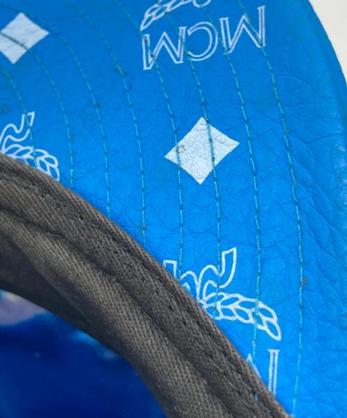 MCM（エムシーエム）MCM (エムシーエム) New Era (ニューエラ) Tisa PHENOMENON (ティサフェノメノン) キャップ ブルーの古着・服飾アイテム