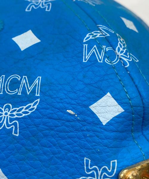 MCM（エムシーエム）MCM (エムシーエム) New Era (ニューエラ) Tisa PHENOMENON (ティサフェノメノン) キャップ ブルーの古着・服飾アイテム