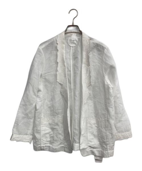 pheeta（フィータ）pheeta (フィータ) Stella ジャケット ホワイト サイズ:FREE 未使用品の古着・服飾アイテム