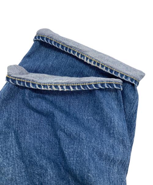 journal standard luxe（ジャーナルスタンダード ラックス）JOURNAL STANDARD LUXE (ジャーナルスタンダード ラックス) ハイウエストワイドレッグデニムパンツ ブルー サイズ:Sの古着・服飾アイテム