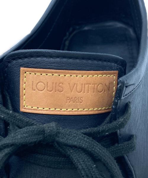 LOUIS VUITTON（ルイ ヴィトン）LOUIS VUITTON (ルイ ヴィトン) レザードライビングシューズ ブラック サイズ:9の古着・服飾アイテム