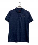 BRIEFINGブリーフィング）の古着「MENS CAMO JQ POLO」｜ネイビー