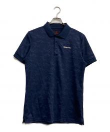 BRIEFING（ブリーフィング）の古着「MENS CAMO JQ POLO」｜ネイビー