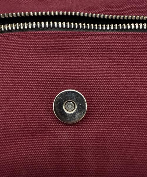 marimekko（マリメッコ）marimekko (マリメッコ) MAGNEETTILAUKKU ショルダーバッグ ボルドーの古着・服飾アイテム
