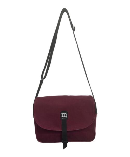 marimekko（マリメッコ）marimekko (マリメッコ) MAGNEETTILAUKKU ショルダーバッグ ボルドーの古着・服飾アイテム