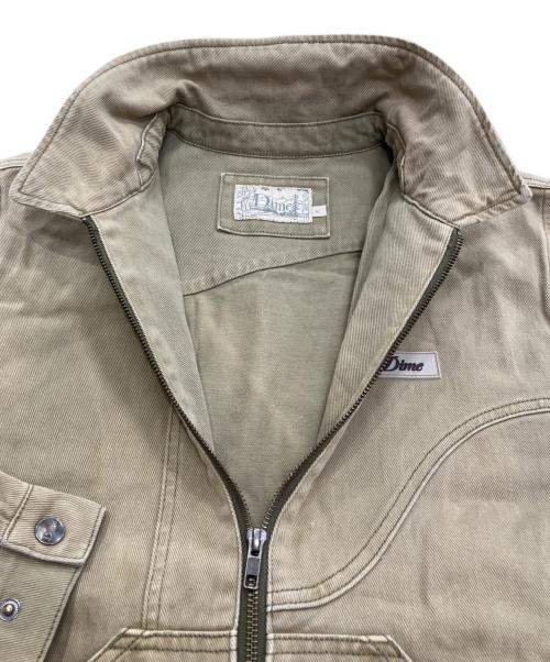 Dime（ダイム）Dime (ダイム) DENIM TWILL JACKET カーキ サイズ:Mの古着・服飾アイテム