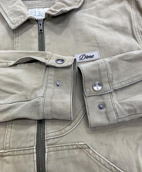 Dime（ダイム）Dime (ダイム) DENIM TWILL JACKET カーキ サイズ:Mの古着・服飾アイテム