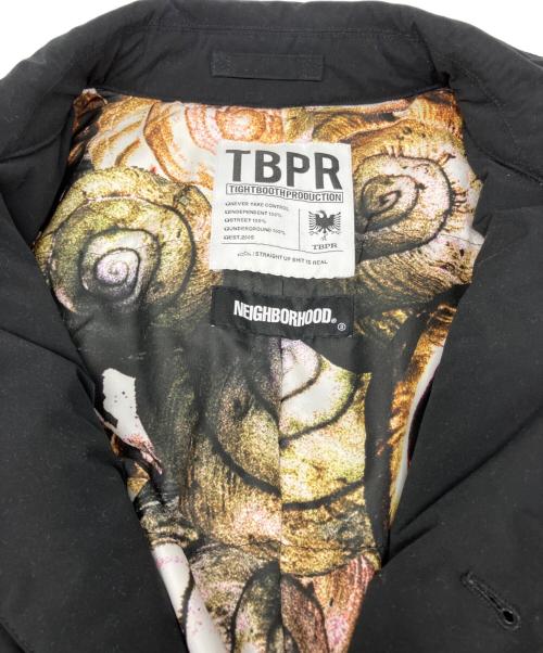 TBPR（タイトブース プロダクション）TBPR (タイトブース プロダクション) NEIGHBORHOOD (ネイバーフッド) ISLEY PUFFY-COAT ブラック サイズ:Mの古着・服飾アイテム