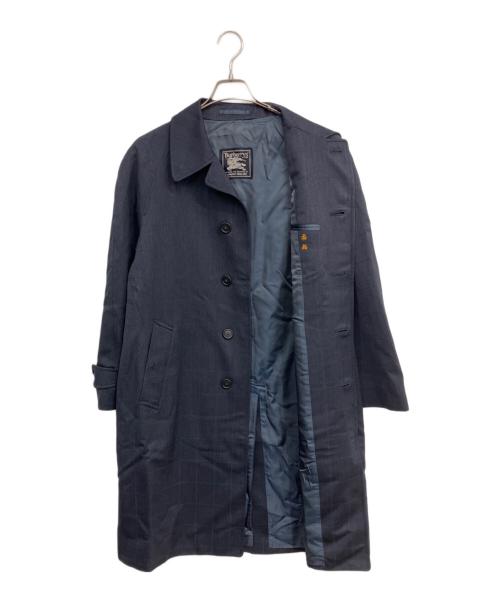 Burberry's（バーバリーズ）Burberry's (バーバリーズ) ステンカラーコート ネイビー サイズ:Lの古着・服飾アイテム