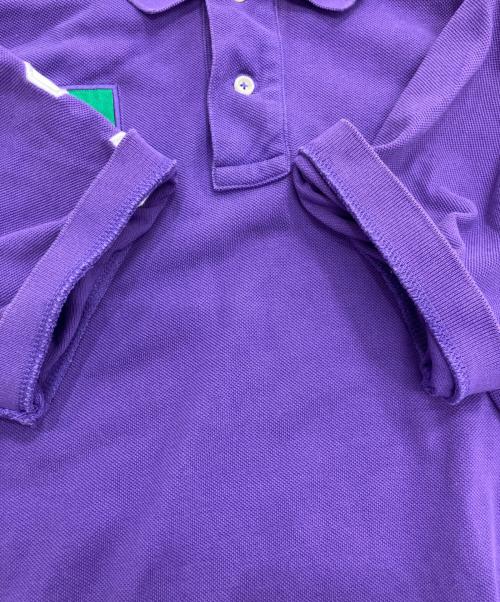 POLO RALPH LAUREN（ポロ・ラルフローレン）POLO RALPH LAUREN (ポロ・ラルフローレン) BRAZILビッグポニーポロシャツ パープル サイズ:Lの古着・服飾アイテム
