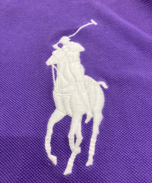 POLO RALPH LAUREN（ポロ・ラルフローレン）POLO RALPH LAUREN (ポロ・ラルフローレン) BRAZILビッグポニーポロシャツ パープル サイズ:Lの古着・服飾アイテム