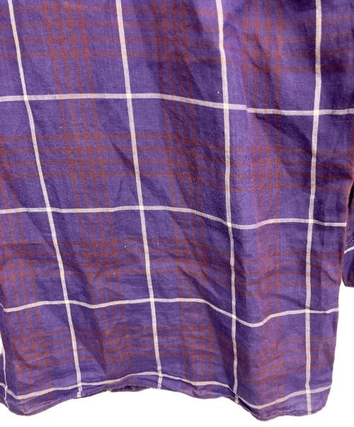 Y's for men（ワイズフォーメン）Y's for men (ワイズフォーメン) リネンジップシャツ パープル サイズ:-の古着・服飾アイテム