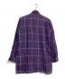 Y's for men (ワイズフォーメン) リネンジップシャツ パープル サイズ:-：15000円