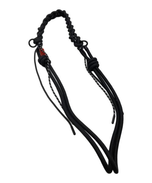 TOPOLOGIE（トポロジー）TOPOLOGIE (トポロジー) プレイデットオーロープストラップ ブラックの古着・服飾アイテム