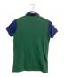 POLO RALPH LAUREN (ポロ・ラルフローレン) ビッグポニーポロシャツ グリーン×ネイビー サイズ:S：5000円