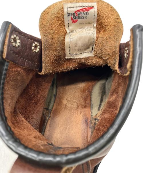 RED WING（レッドウィング）RED WING (レッドウィング) ラインマンブーツ ブラウン サイズ:EUR39の古着・服飾アイテム