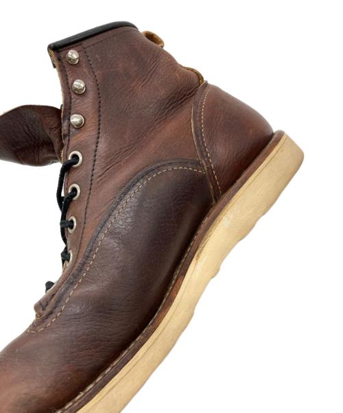 RED WING（レッドウィング）RED WING (レッドウィング) ラインマンブーツ ブラウン サイズ:EUR39の古着・服飾アイテム