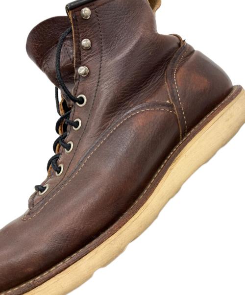 RED WING（レッドウィング）RED WING (レッドウィング) ラインマンブーツ ブラウン サイズ:EUR39の古着・服飾アイテム