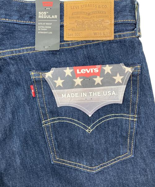 LEVI'S（リーバイス）LEVI'S (リーバイス) 505デニムパンツ インディゴ サイズ: W36×L34 未使用品の古着・服飾アイテム