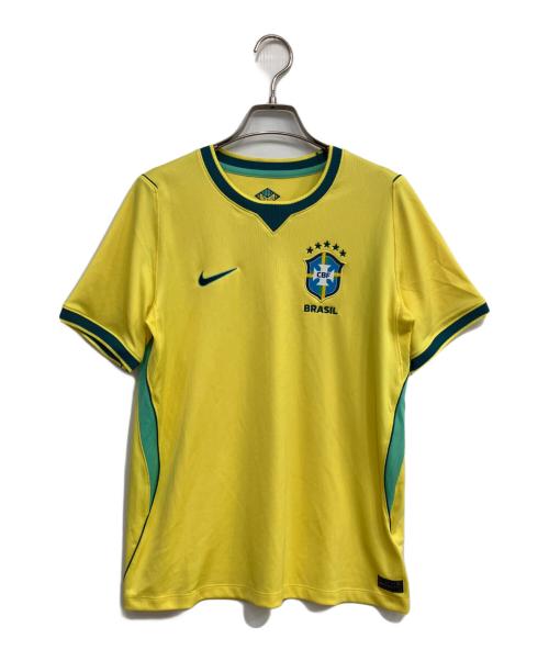 NIKE（ナイキ）NIKE (ナイキ) Jersey スタジアム ホーム半袖トップ イエロー サイズ:XLの古着・服飾アイテム