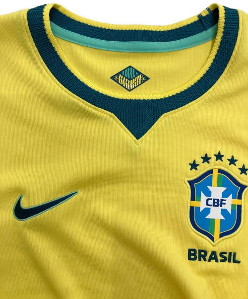 NIKE（ナイキ）NIKE (ナイキ) Jersey スタジアム ホーム半袖トップ イエロー サイズ:XLの古着・服飾アイテム