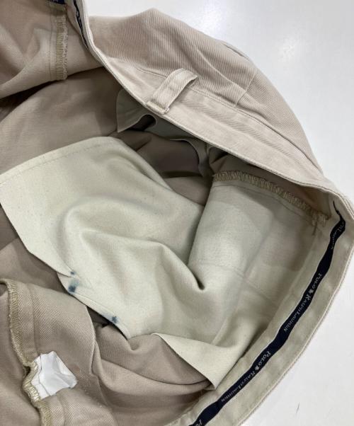 POLO RALPH LAUREN（ポロ・ラルフローレン）POLO RALPH LAUREN (ポロ・ラルフローレン) タックチノパン ベージュ サイズ:Mの古着・服飾アイテム